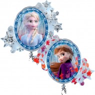 Disney Frozen 2 Elsa & Anna Supershape Balloon